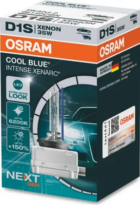 Immagine prodotto di OSRAM XENARC COOL BLUE INTENSE NextGen. D1S PK32d-2 12V+24V/35W (confezione da 1)