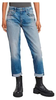 Produktbild von G-STAR Damen Kate Boyfriend Fit Jeans, Blau (Vintage Dirtbag Destroyed D15264-D9