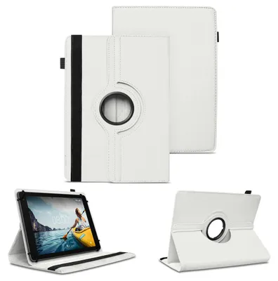 Produktbild von Schutzhülle für Tabwee Tablet T20 T50 T80 T90 W90 Hülle Tasche 360 Grad DrehbarFarben:Weiss