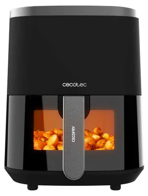 Produktbild von Cecotec Heißluftfritteuse Fantastik Window 4000 4L 1400W Schwarz - 04963