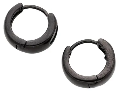 Image de BRAELYN - Boucles d'oreilles pour femmes - Noir, Taille unique