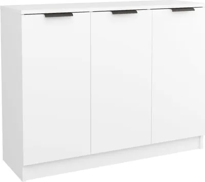 Produktbild von Sideboard Weiß 90,5x30x70 cm Holzwerkstoff