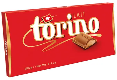 Produktbild von Camille Bloch Torino Lait, Milchschokolade, 100 g, 2466 kJ, 589 kcal, 39 g, 21 g