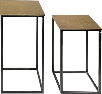 Zdjęcie produktu dla Kaheku Beistelltisch Blumensäule Oppdal 2er Set gold
  123503338