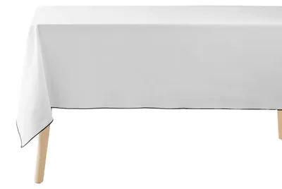 Obrázek produktu pro Bavlněný ubrus MISTRALINE, obdélníkový, bílý, 140 x 240 cm