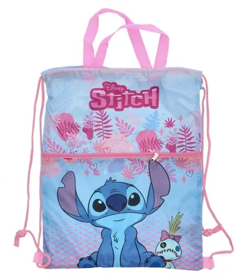 Produktbild von Lilo & Stitch Leichter Sportbeutel 45x34,5 cm Turnbeutel für Kinder