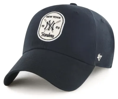 Produktbild von '47 Brand Cap MLB New York Yankees Crosspatch '47 CLEAN UP Black
