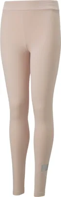 Produktbild von PUMA Ess+ Metallic Logo Leggings Mädchen rose quartz 164