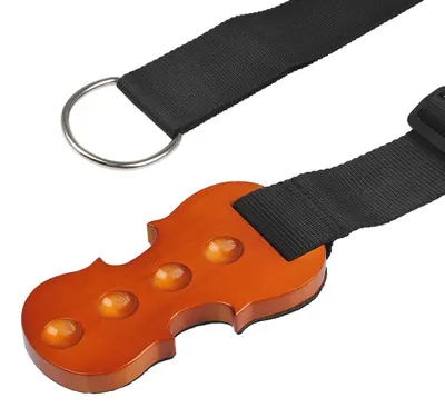 Productafbeelding van Cello Wig en Antislip Houder - Houten Cello Standaard met 4 Gaten