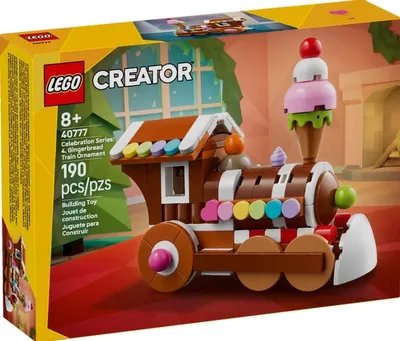 Immagine prodotto di Serie LEGO Holiday: Trenino di pan di zenzero (40777)
