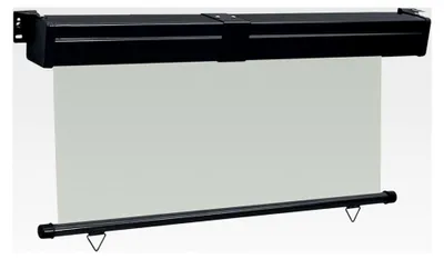 Produktbild von Balkon-Seitenmarkise 175x250 cm Grau, Wasserdichte Markise für Balkon, Terrasse, Wohnmobil, Garten und Café