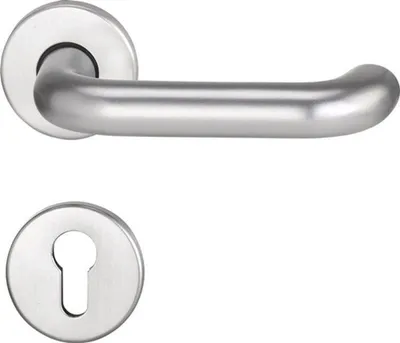 Zdjęcie produktu dla Zestaw przeciwpożarowy Dieckmann (aluminium F1 D/D / do drzwi o grubości 38-58 mm PZ okrągły) - 5403/6060/01