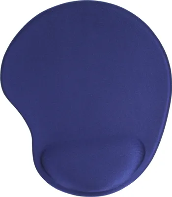 Produktbild von InLine® Maus-Pad, mit Gel Handballenauflage, 230x205x20mm, blau