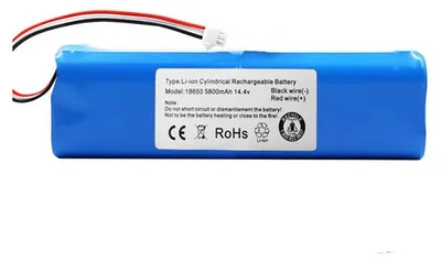 Obrázek produktu pro Náhradní akumulátor Tradebit pro vysavače Proscenic M7 Pro/M8 Pro, 14,4 V, 5000 mAh, náhradní akumulátor pro robotický vysavač, Li-Ion