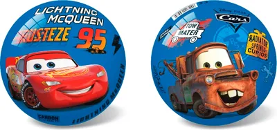 Obrázek produktu pro Míč Auta/Cars nafouknutý 23cm v síťce