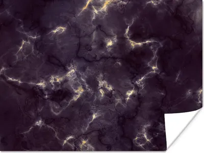 Produktbild von MuchoWow® Poster Gold - Edelsteine - Achatstein - Geode 120x90 cm - Wandbild