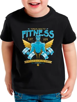 Produktbild von BaumwolleCloud Navi Fitness Kinder T-Shirt navi  science fiction