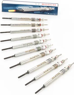 Produktbild von 10x Glühkerzen Original Bosch Duraterm 0250202023 für VW PHAETON TOUAREG 5.0TDI