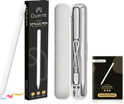 Produktbild von Duerté – Hochwertiger Stylus Pen, kompatibel mit dem iPad – präzise und leichtgängig – inklusive 3 Ersatzspitzen