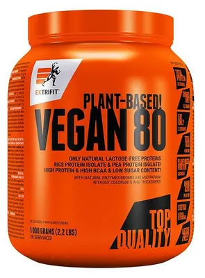 Immagine prodotto di Extrifit, Vegano, 80 grammi, 1000 grammi, Cioccolato