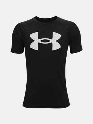 Produktbild von Under Armour Ua Tech Big Logo T-Shirt SS-Schwarz 1363283-001__YXL
