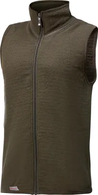 Produktbild von Woolpower Vest 400 Strickweste / Merino Weste Pine Green Größe L