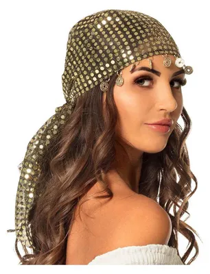 Produktbild von Boland 00460, Karnevalskostüm-Kopfband, Erwachsener, Uni, Eisen, Polyester, Polyvinylchlorid (PVC), Gold, 240 mm