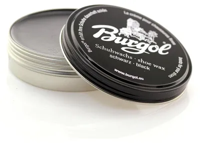 Produktbild von Burgol Schuhwachs - Shoe Wax - Schuhcreme 100ml Schwarz