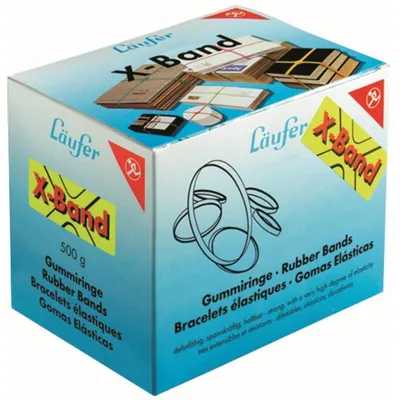 Produktbild von Kreuzbänder Rondella X-Band 130x11mm VE=500g farbig sortiert