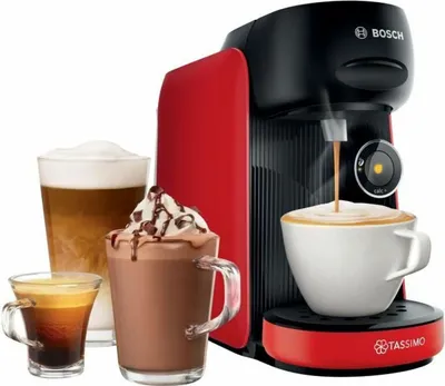 Image de Machine à café + 3 dosettes T-Disc - BOSCH - TASSIMO FINESSE TAS163E - 1400 W - 0,7 L - Multi-boissons - IntensityBoost - Noir