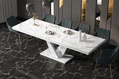 Produktbild von Design Esstisch Tisch HEV-111 ausziehbar 160 bis 256 cm