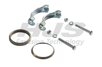 Image de Kit de montage HJS pour tuyau d'échappement 82 11 1079 arrière pour VW TRANSPORTER III Bus