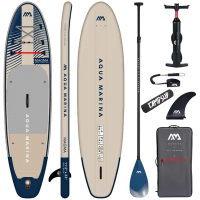 Zdjęcie produktu dla Deska SUP Pompowana Aqua Marina Magma 11'2" + BOJKA NA WIOSŁO