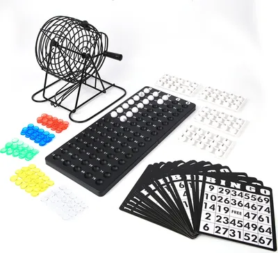 Immagine prodotto di Gioco del bingo, Classico gioco per famiglie con 75 palline, Per feste ed eventi di gruppo