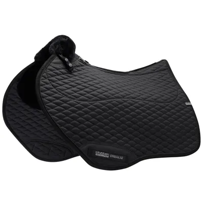 Produktbild von Stübben Schabracke Springen Streamline Lammfell Springschabracke Schwarz L