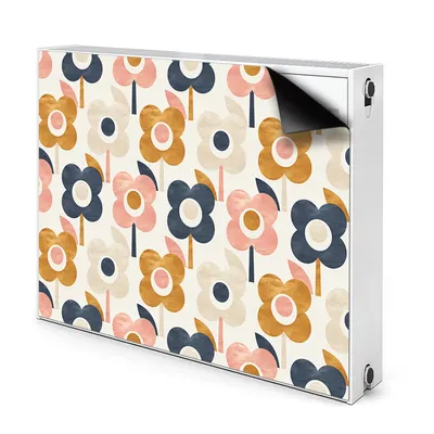 Produktbild von Magnet Heizkörperverkleidung Heizkörper-Abdeckung Heizung Heizkörper 110x60 cm  - Blumen