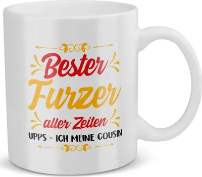 Produktbild von 22Feels Bester Cousin Geschenk Geburtstag Weihnachten Tasse Jungs Männer Du Wirst Cousin Kaffeetasse Haferl