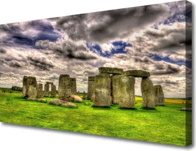 Produktbild von Tulup Leinwand-Bilder 100x50 Wandbild Canvas Kunstdruck Steine Landschaft