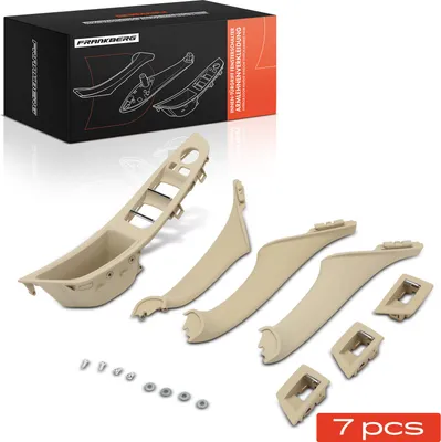 Image de Frankberg 7x Poignée de porte Intérieur des deux côtés pour BMW Série 5 F10 Série 5 Touring F11