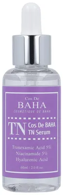 Immagine prodotto di Cos De BAHA, TN, acido tranexamico-niacinamide, 60 ml