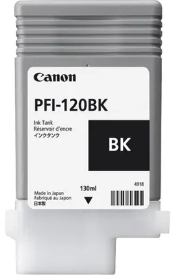 Produktbild von Canon PFI-120 BK Tinte schwarz