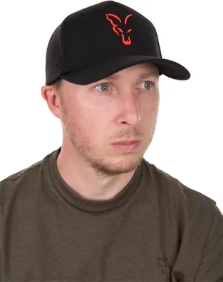Obrázek produktu pro Baseballová čepice FOX Collection Black/Orange