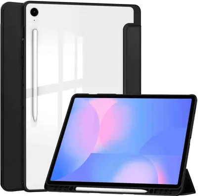 Produktbild von imoshion Trifold Hardcase Klapphülle Samsung Galaxy Tab S10 FE Plus - Schwarz