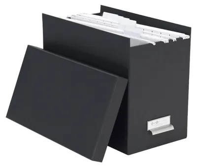 Image de CALICOSY - Boîte de rangement pour dossiers suspendus - JOHAN