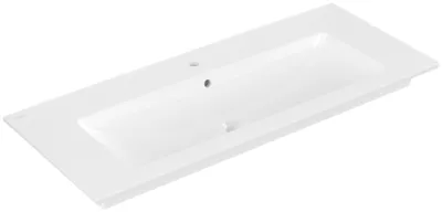 Image de Villeroy & Boch Venticello lavabo armoire, 1 trou pour robinet, avec trop-plein, 1200x500mm, 4104CL01