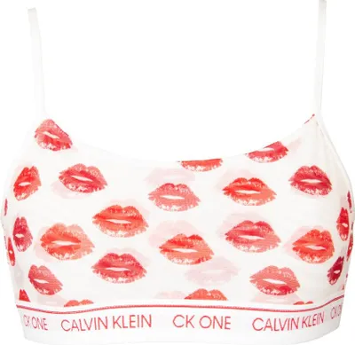 Produktbild von CK CALVIN KLEIN Damen-Bralette-Büstenhalter ohne sichtbaren elastischen Verschluss, Artikel QF6211O, M, Elasthan 32%,Nylon 68%