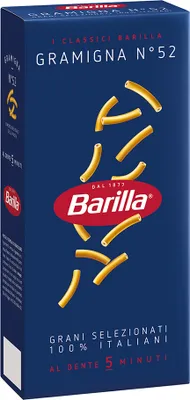 Produktbild von 16x Pasta Barilla - Gramigna N.52 - 500g - Italienische Nudeln