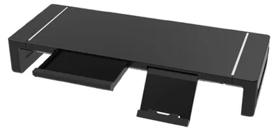 Zdjęcie produktu dla Regulowany podnóżek monitora do ergonomicznego użytkowania