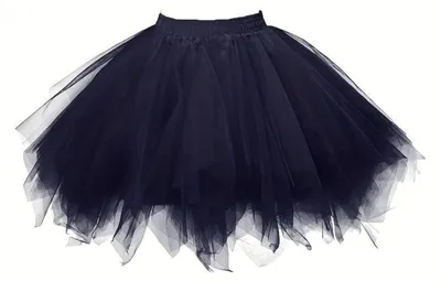 Produktbild von Boolavard 80er Jahre Tutu Rock für Erwachsene, mehrlagiger Tüll-Petticoat, Hallo