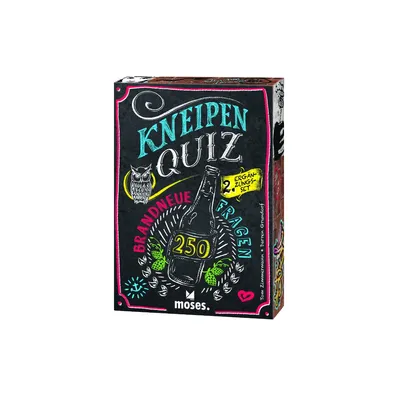 Produktbild von Kneipenquiz 250 brandneue Fragen